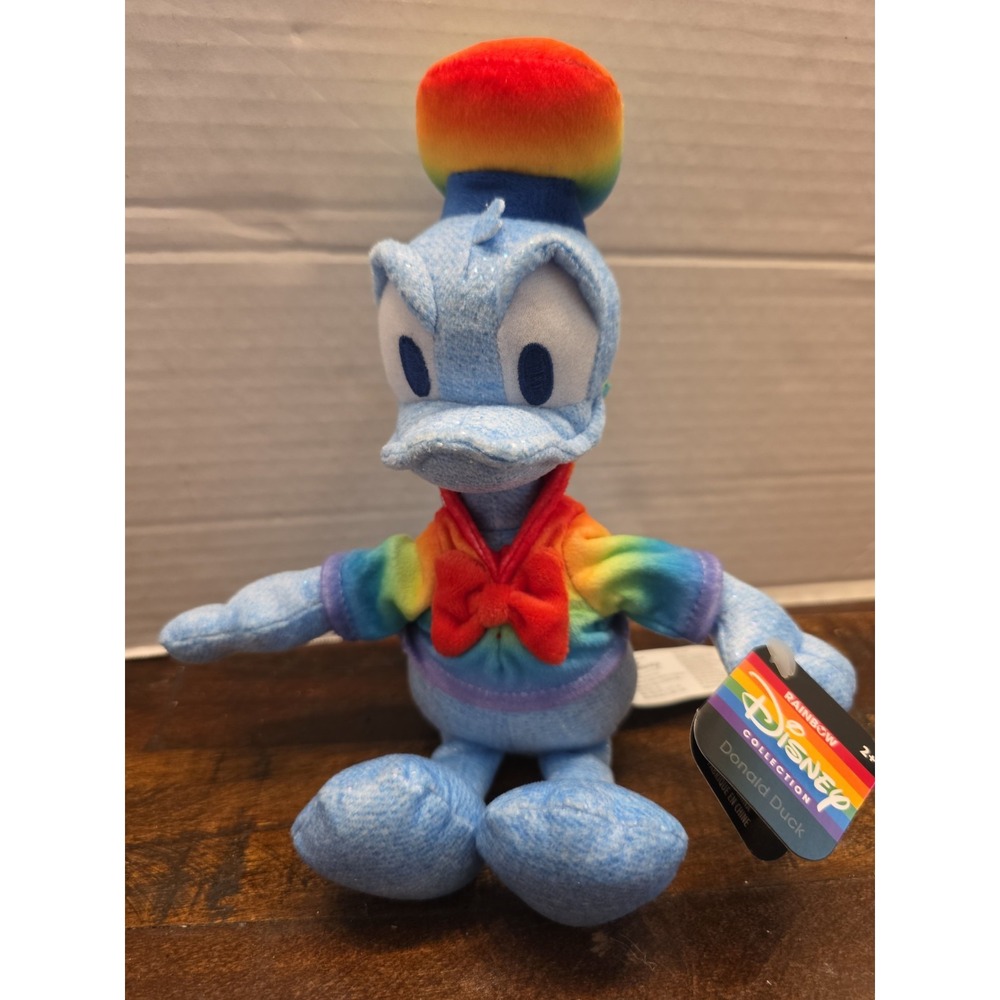 Disney Rainbow Collection Donald Duck NEW Pride Memorabilia Mickey